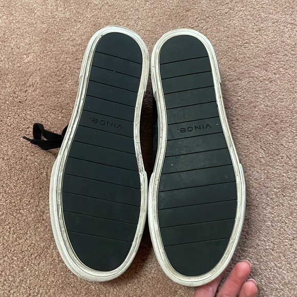 Vince Black Suede Sneakers - Picture 3 of 3